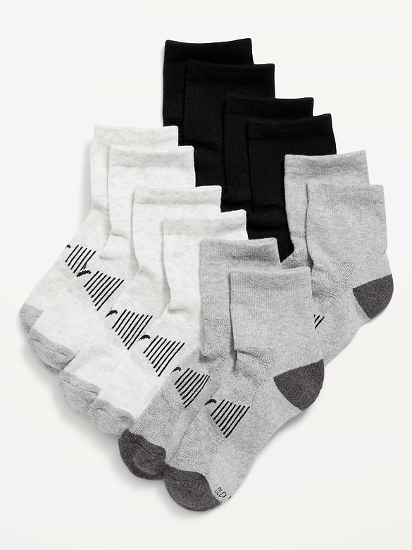 Chaussettes Go-Dry courtes unisexes pour enfant (paquet de 6 paires)