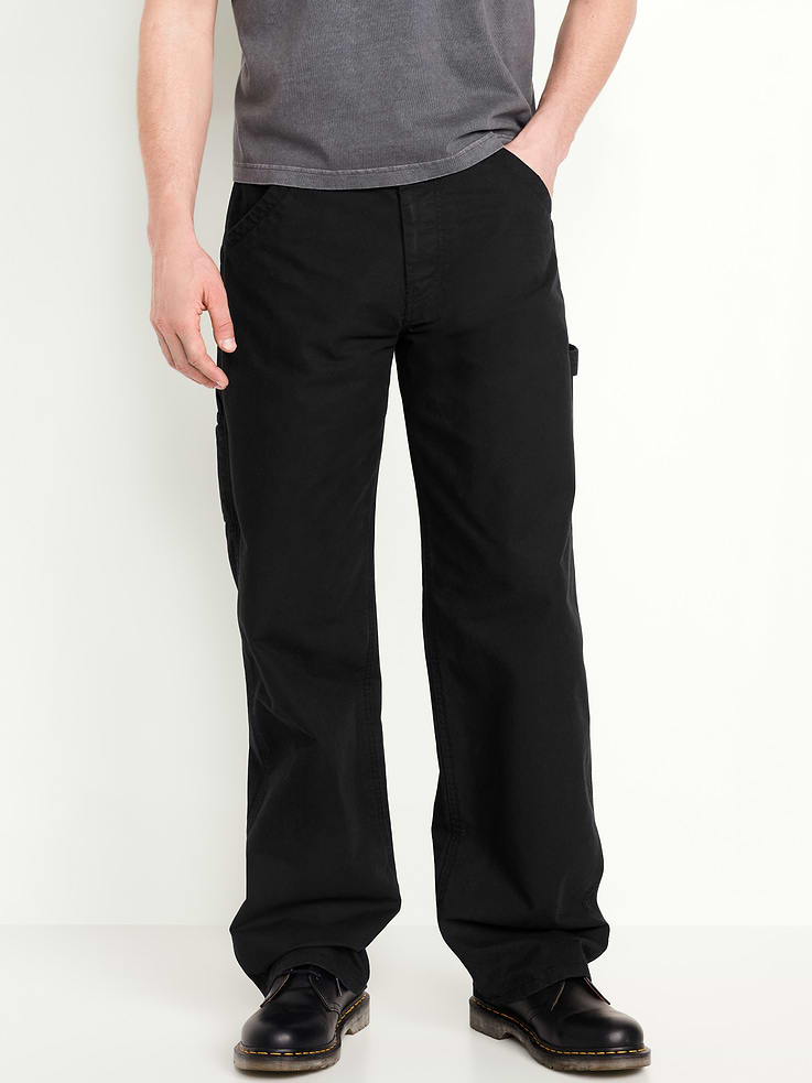 L'image numéro 1 présente Pantalon de menuisier coupe généreuse