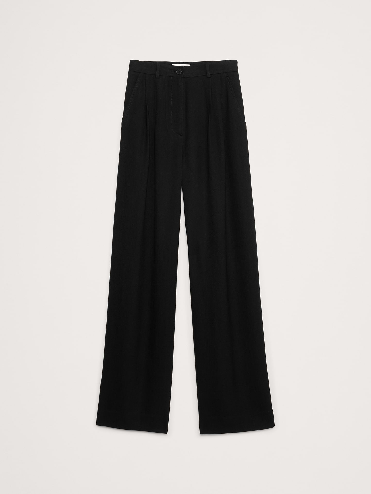 Image number 5 showing, The Soho Wide-Leg Pant in Drapey Twill