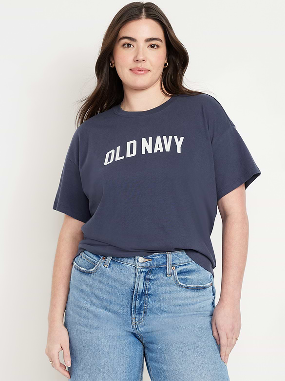 T-shirt à logo vintage