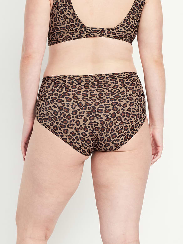 High-Waisted No-Show Brief Underwear