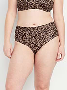 Image number 5 showing, High-Waisted No-Show Brief Underwear