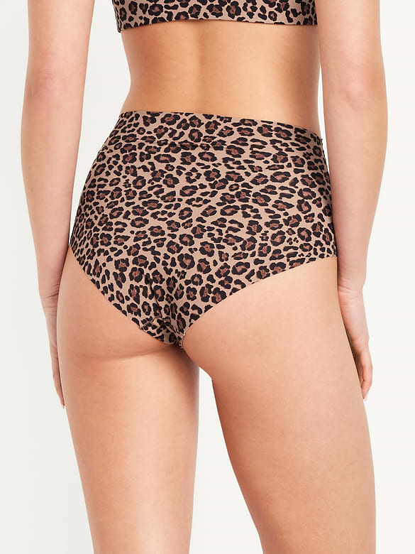 High-Waisted No-Show Brief Underwear