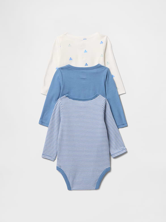 Baby First Favorites Organic Cotton Bodysuit (3-Pack)