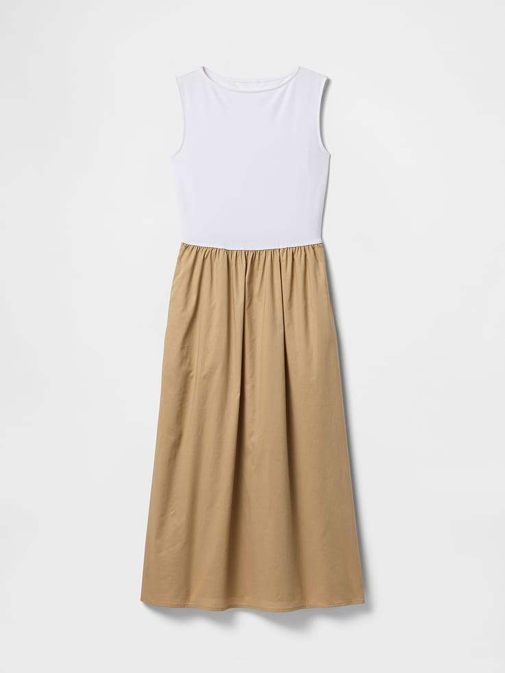 Image 6 of 6, Boatneck Midi Dress