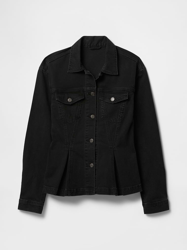 Image 5 de 5, Veste en denim à basque