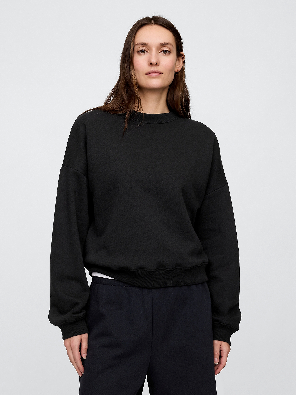 Relaxed Wedge Crewneck Sweatshirt | Gap Factory
