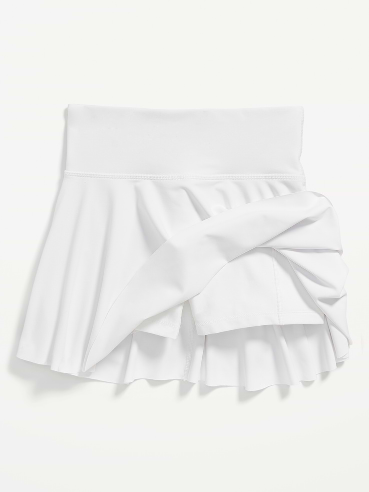 Image 6 of 6, High-Waisted PowerSoft Skort for Girls