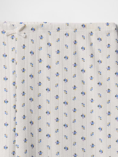 Image number 2 showing, Pointelle Crop PJ Pants