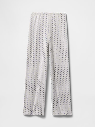 Image number 4 showing, Pointelle Crop PJ Pants