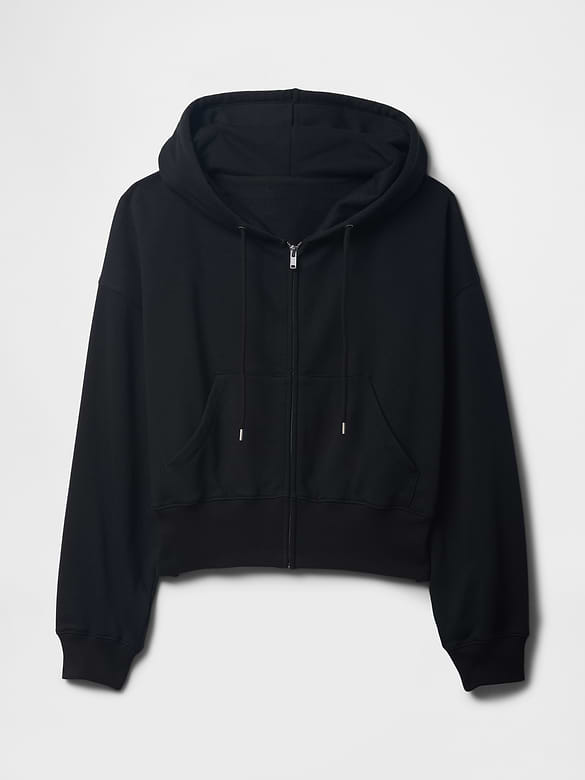 VintageSoft Wedge Zip Hoodie