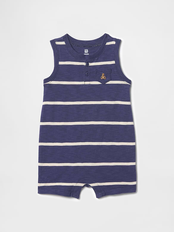 Baby Organic Cotton Shorty One-Piece