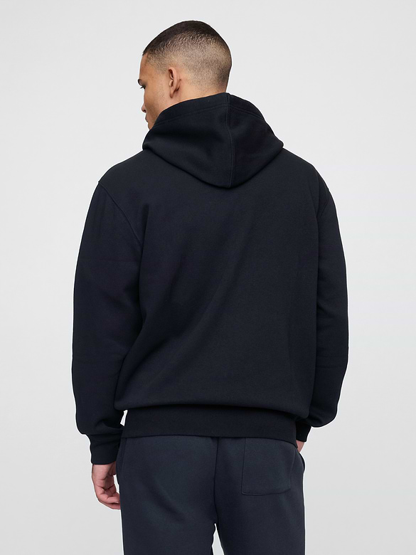 Relaxed Gap Logo Zip Hoodie