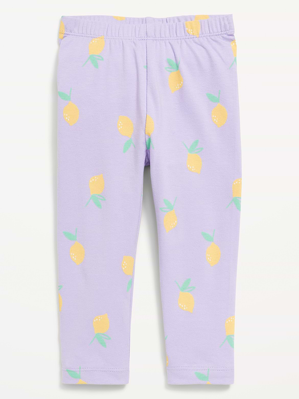 Printed Full-Length Leggings for Toddler Girls