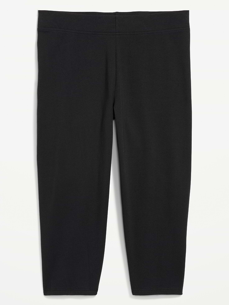 Image number 3 showing, High-Waisted Fashion Layering Capri Legging