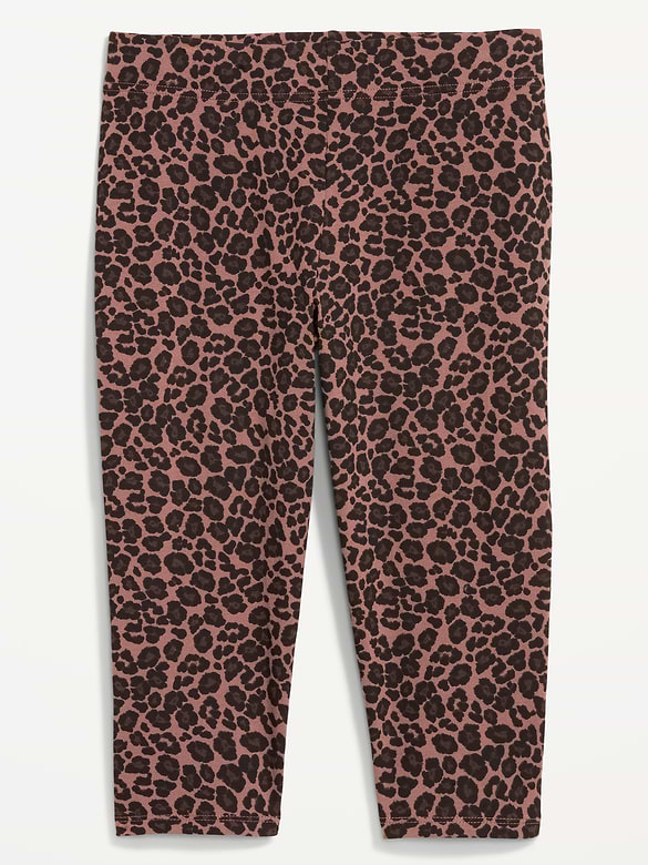 High-Waisted Fashion Layering Capri Legging