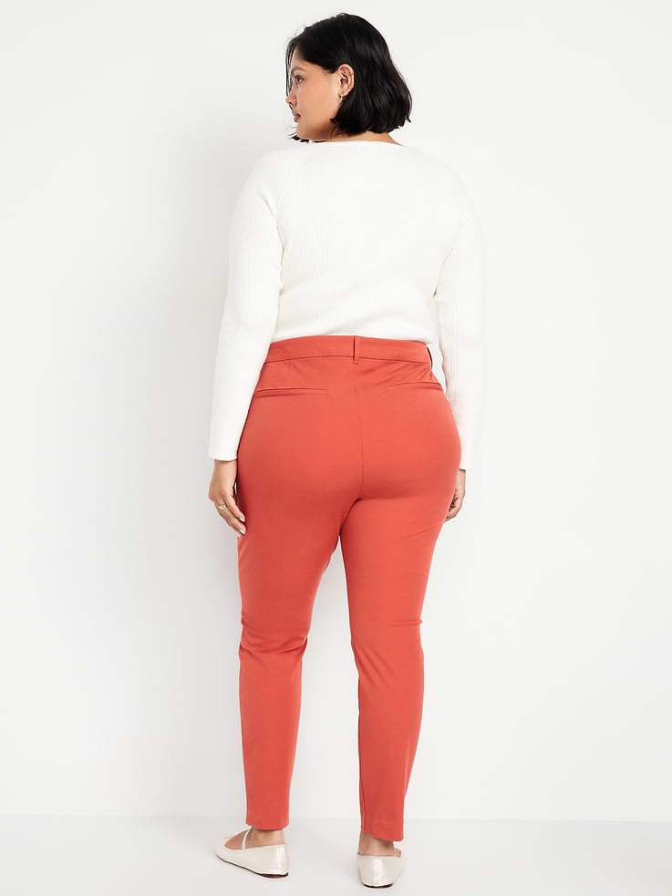 L'image numéro 7 présente Pantalon Pixie ajusté à taille haute