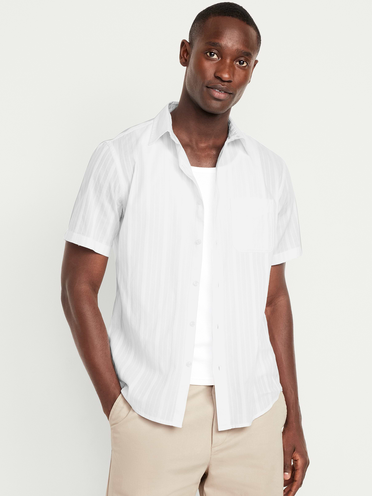 Classic Fit Everyday Dobby Shirt