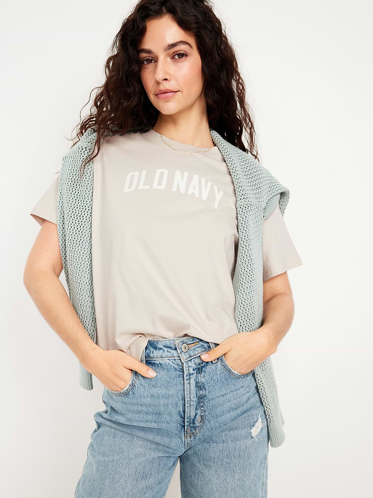 Image number 3 showing, Vintage Crew-Neck Logo-Graphic T-Shirt