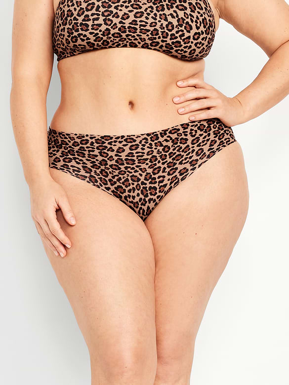 Low-Rise No-Show Hipster Underwear