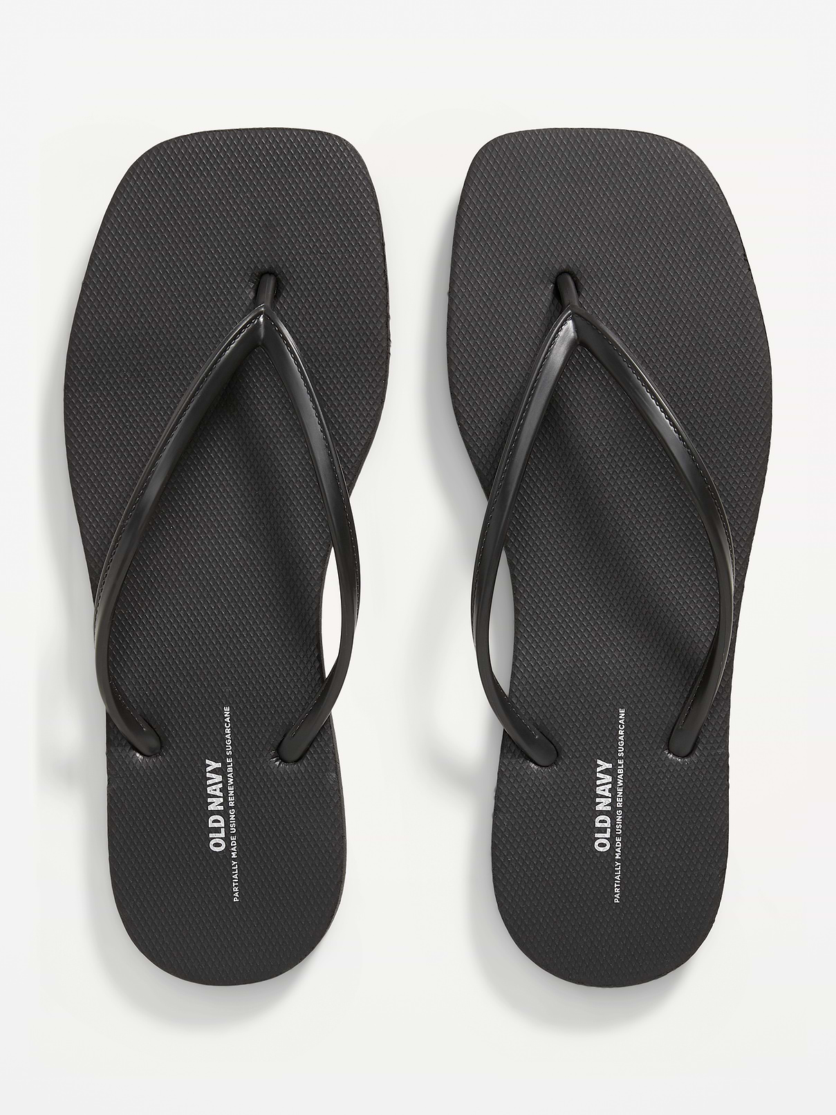 Image number 1 showing, Square Toe Flip-Flop Sandals