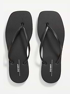 Image number 1 showing, Square Toe Flip-Flop Sandals
