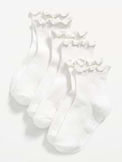 Image number 1 showing, Ruffle-Cuff Crew Socks 3-Pack for Toddler & Baby