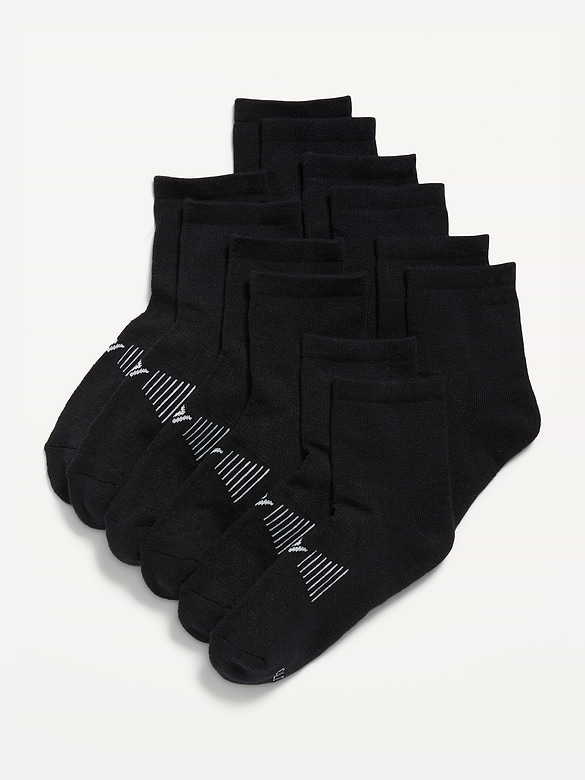 Chaussettes Go-Dry courtes unisexes pour enfant (paquet de 6 paires)