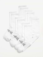 Image number 1 showing, Gender-Neutral Crew Go-Dry Socks 6-Pack for Kids