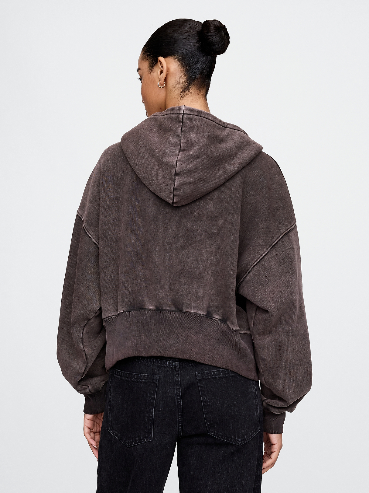 VintageSoft Wedge Zip Hoodie | Gap