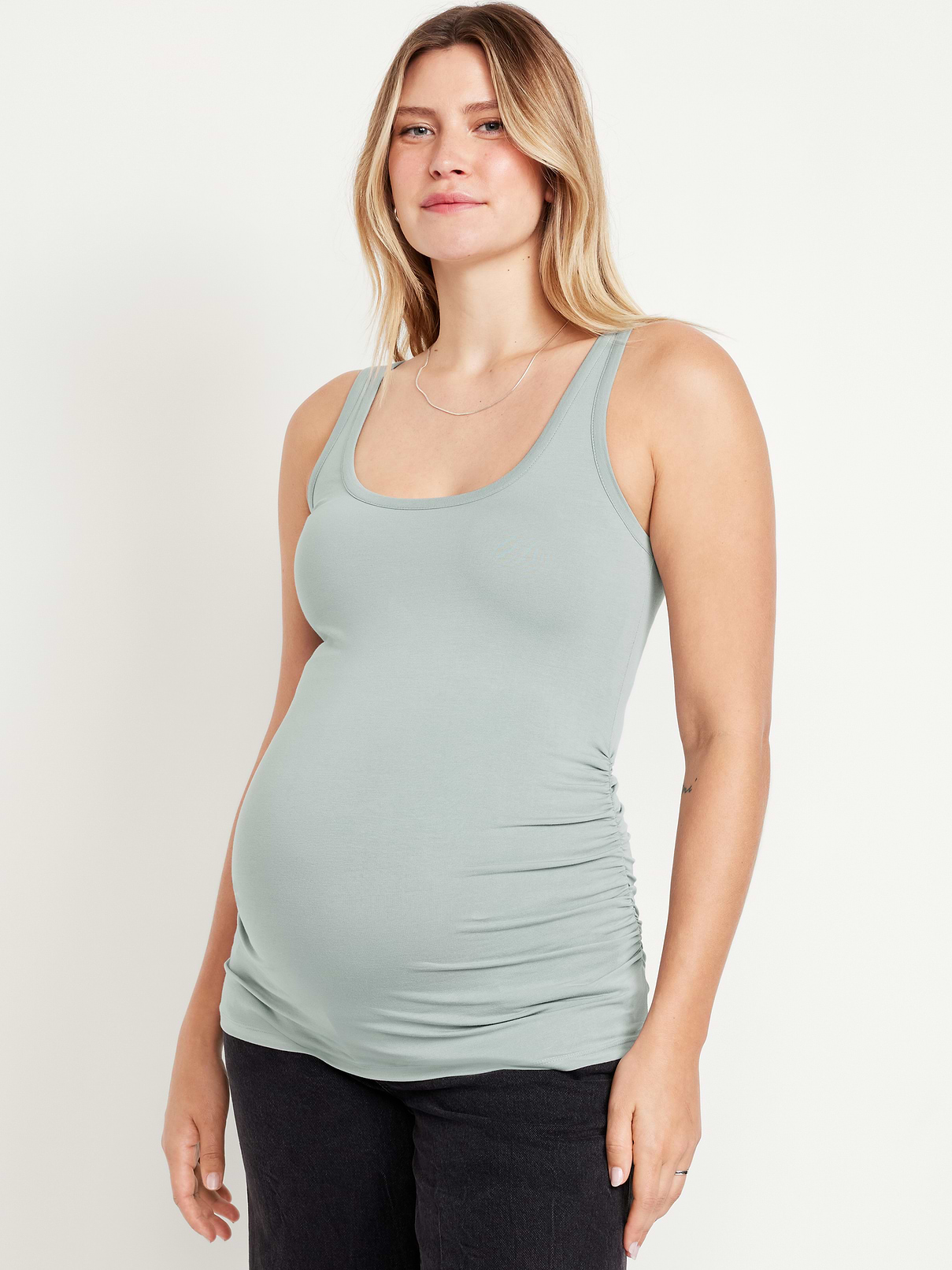 Image number 1 showing, Maternity Jersey Tank Top