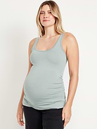 Image number 1 showing, Maternity Jersey Tank Top