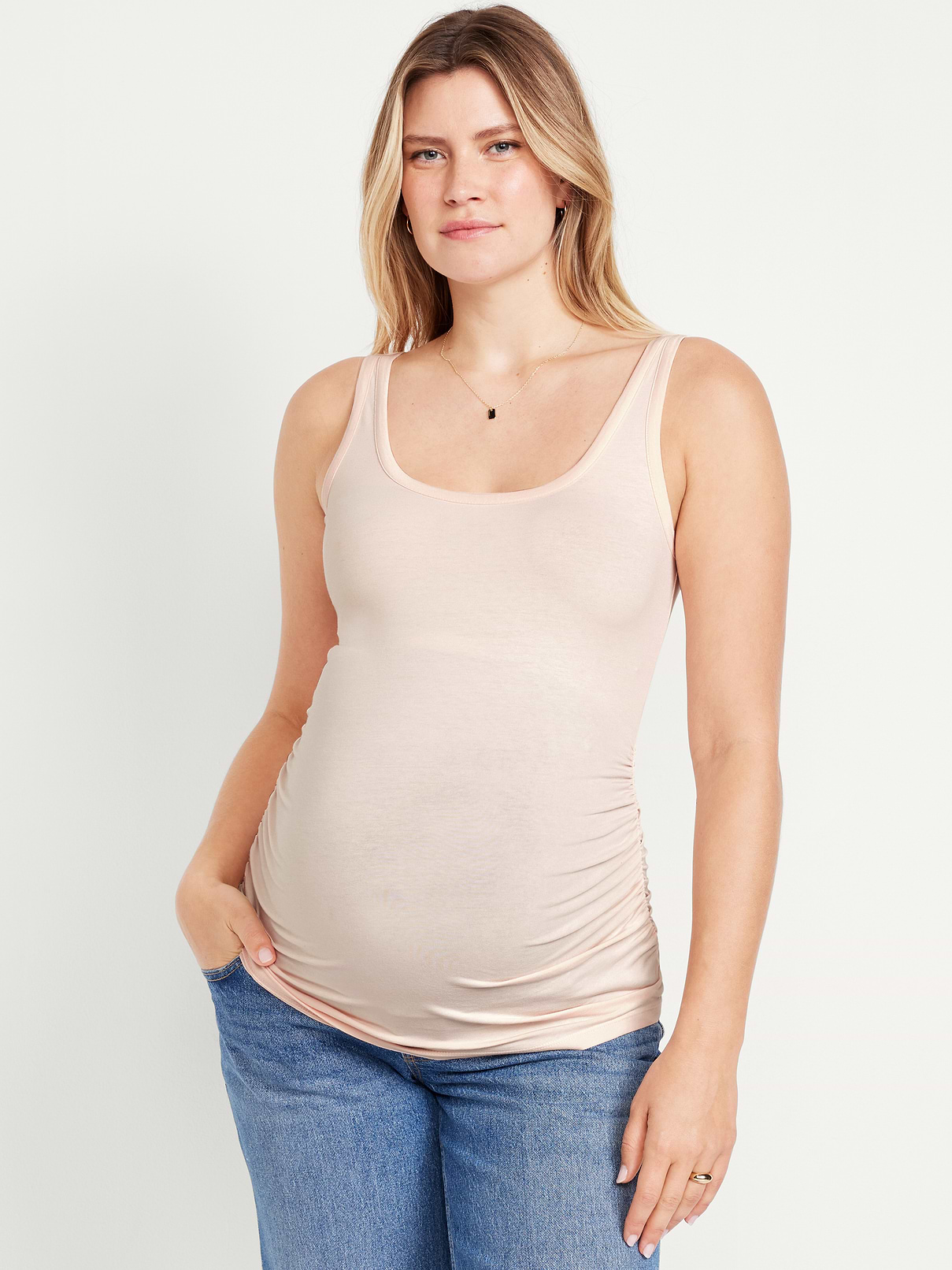 Image number 1 showing, Maternity Jersey Tank Top