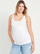 Image number 1 showing, Maternity Jersey Tank Top