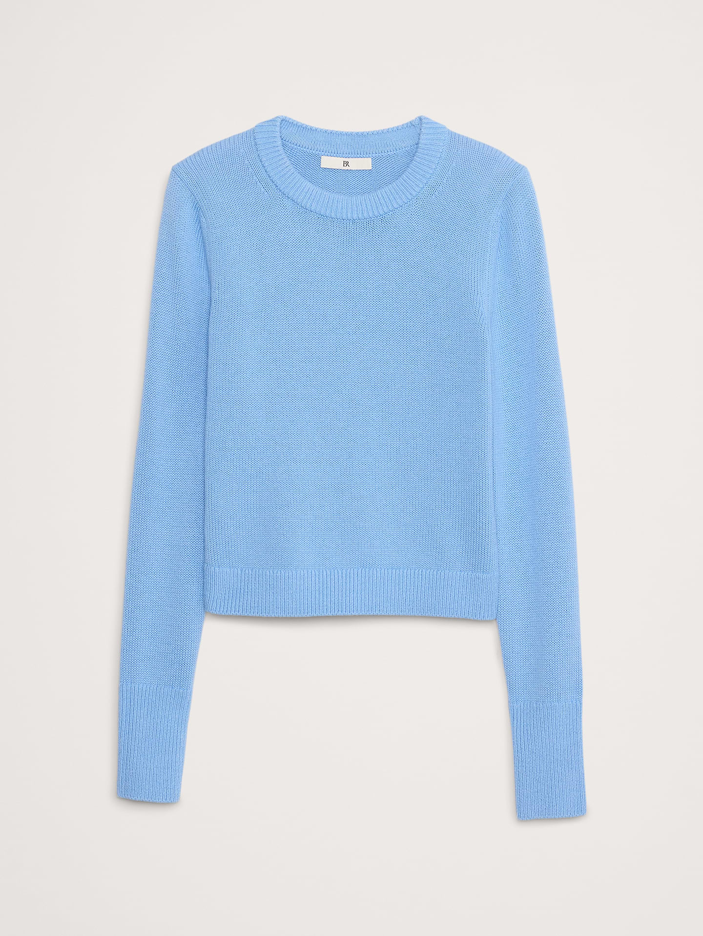 Image number 5 showing, Larkspur Cotton-Silk Shrunken Sweater