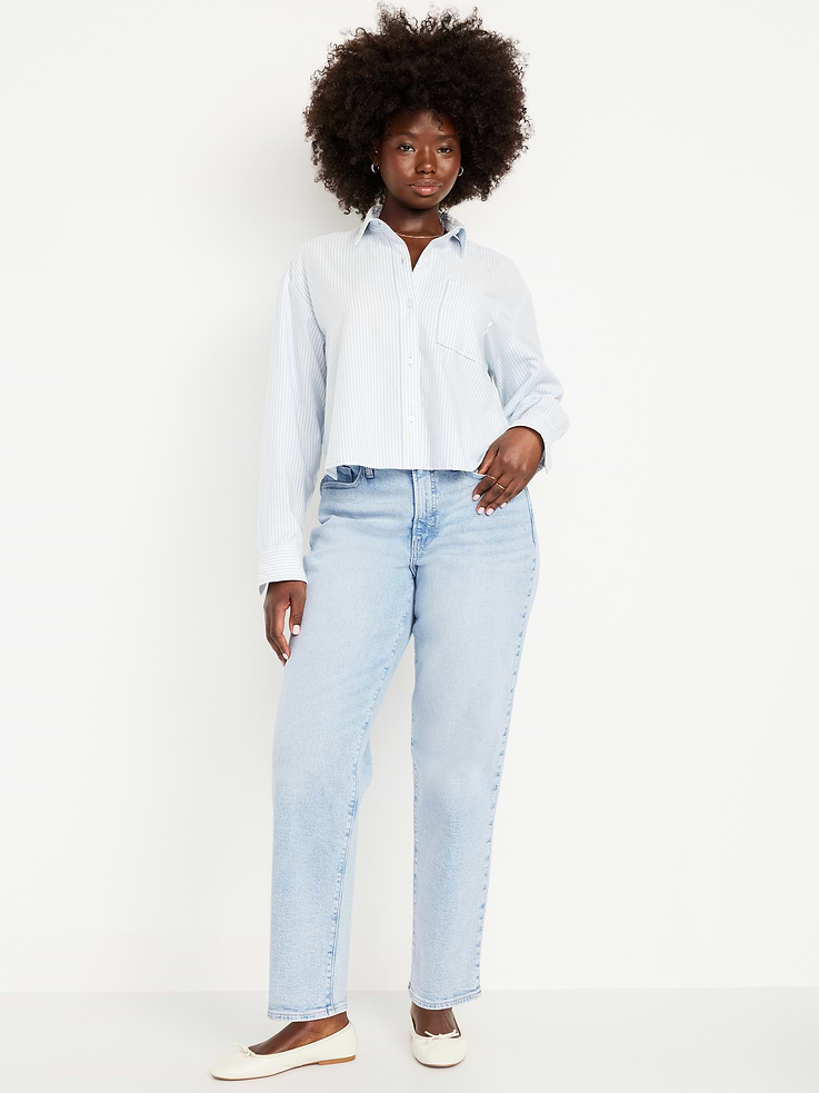Image number 5 showing, Curvy High-Waisted OG Loose Jeans