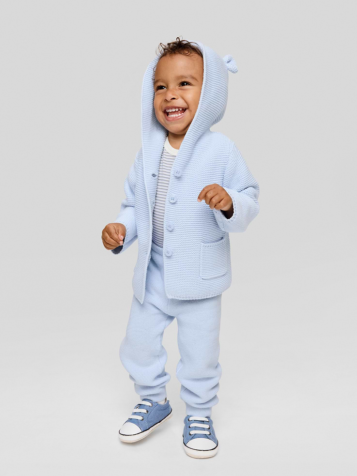Image number 2 showing, Baby Bear Garter Cardigan