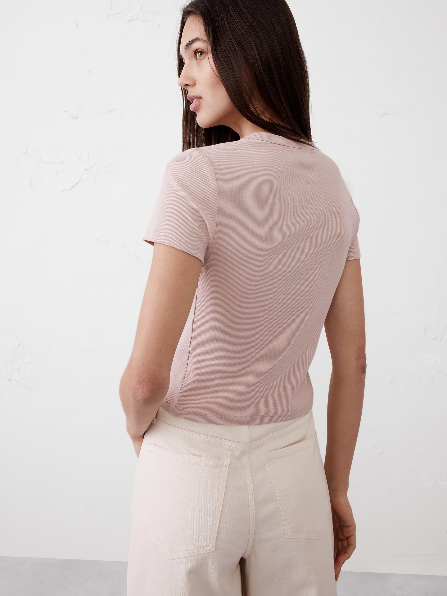 Image number 2 showing, Ribbed T-Shirt