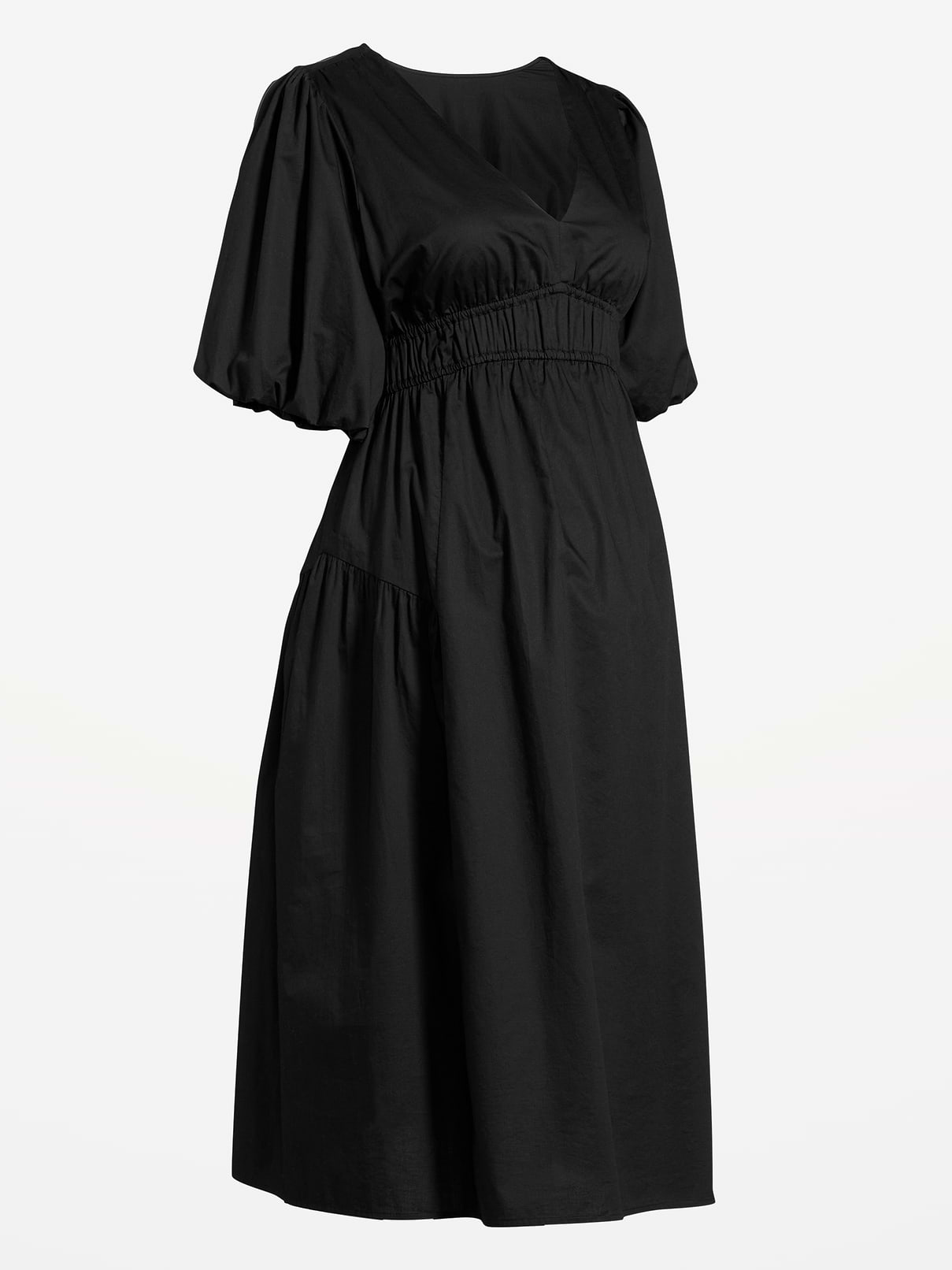 Image number 2 showing, Maternity Waist-Defined Midi Dress