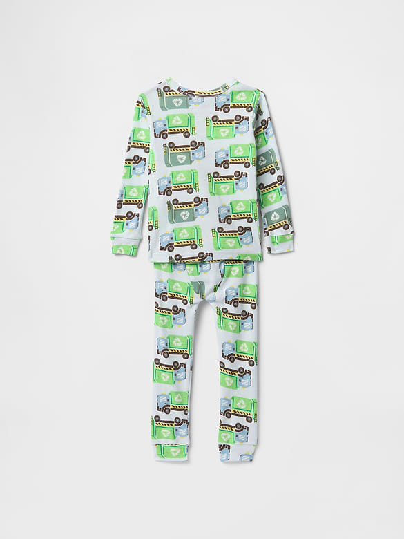 Pyjama en coton biologique brossé pour Bébé et Tout-petit