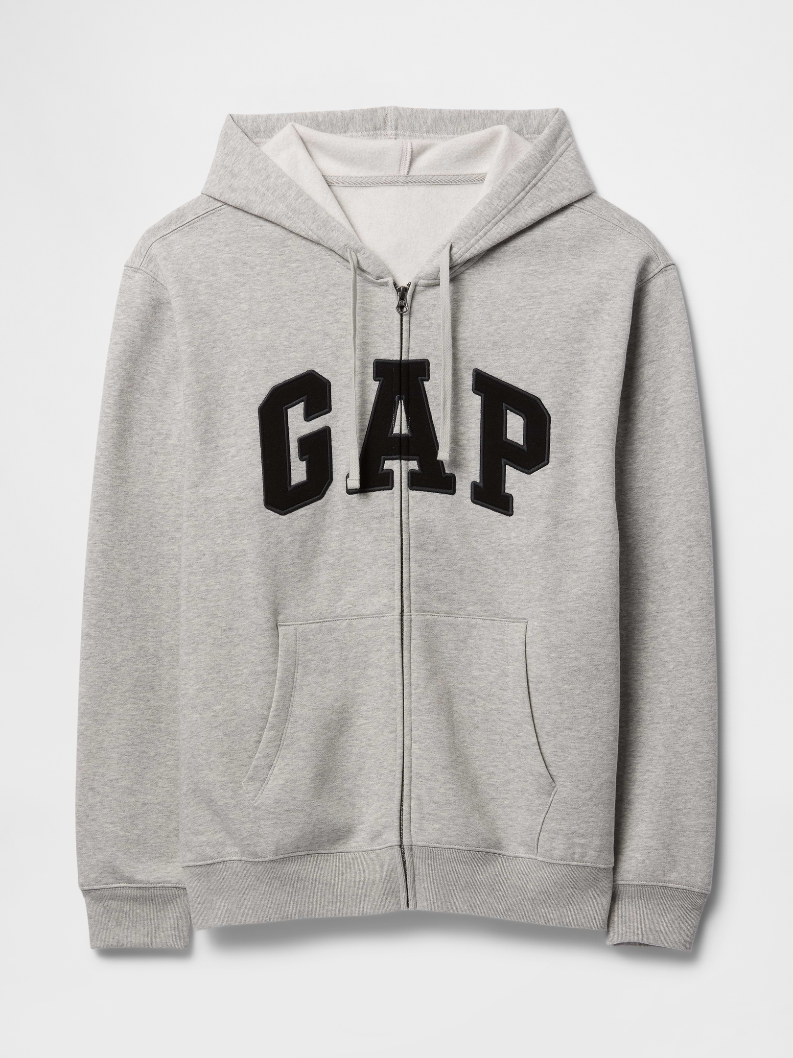 Relaxed Gap Logo Zip Hoodie | Gap Factory
