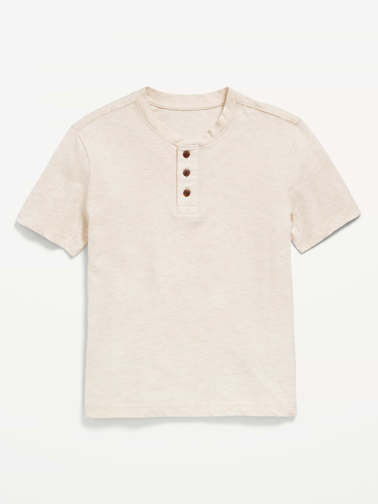 Image number 2 showing, Short-Sleeve Henley T-Shirt for Boys
