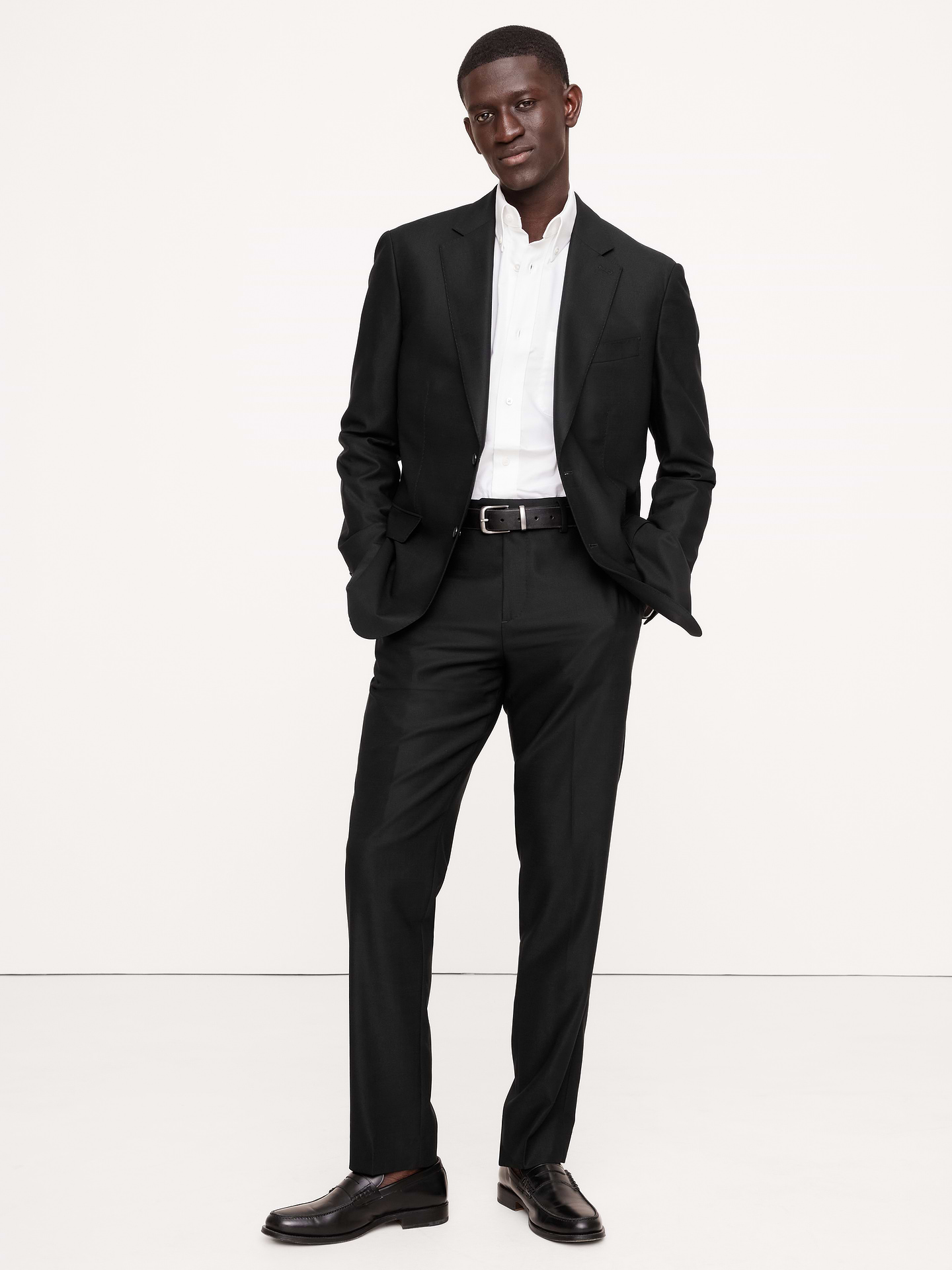 Image number 6 showing, Signature Italian Hopsack Suit Pant