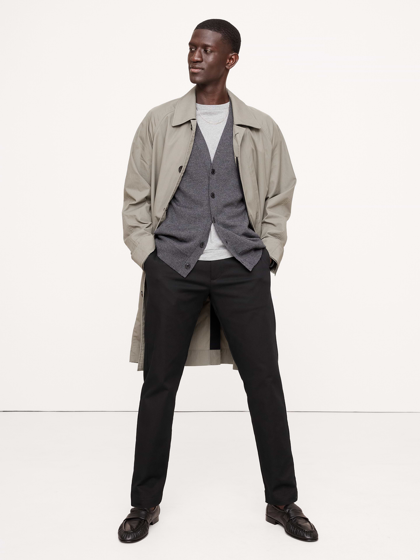 Image number 1 showing, Athletic Italian-Stretch Chino
