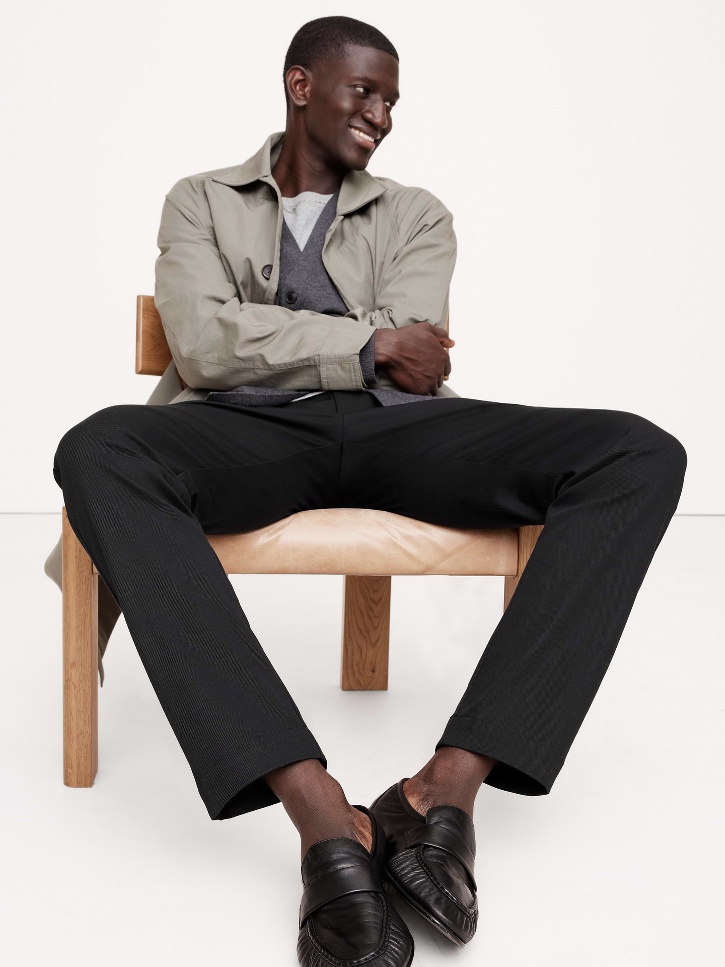 Image number 7 showing, Athletic Italian-Stretch Chino
