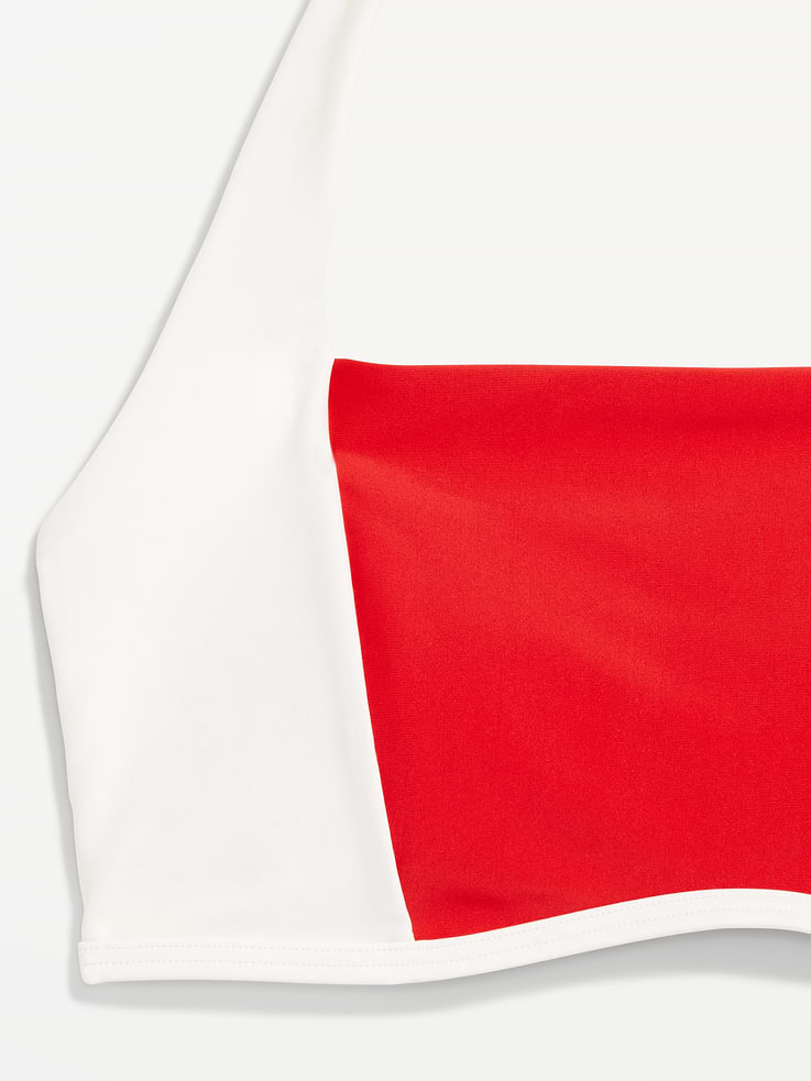 Image 9 of 9, Matte Halter Swim Top