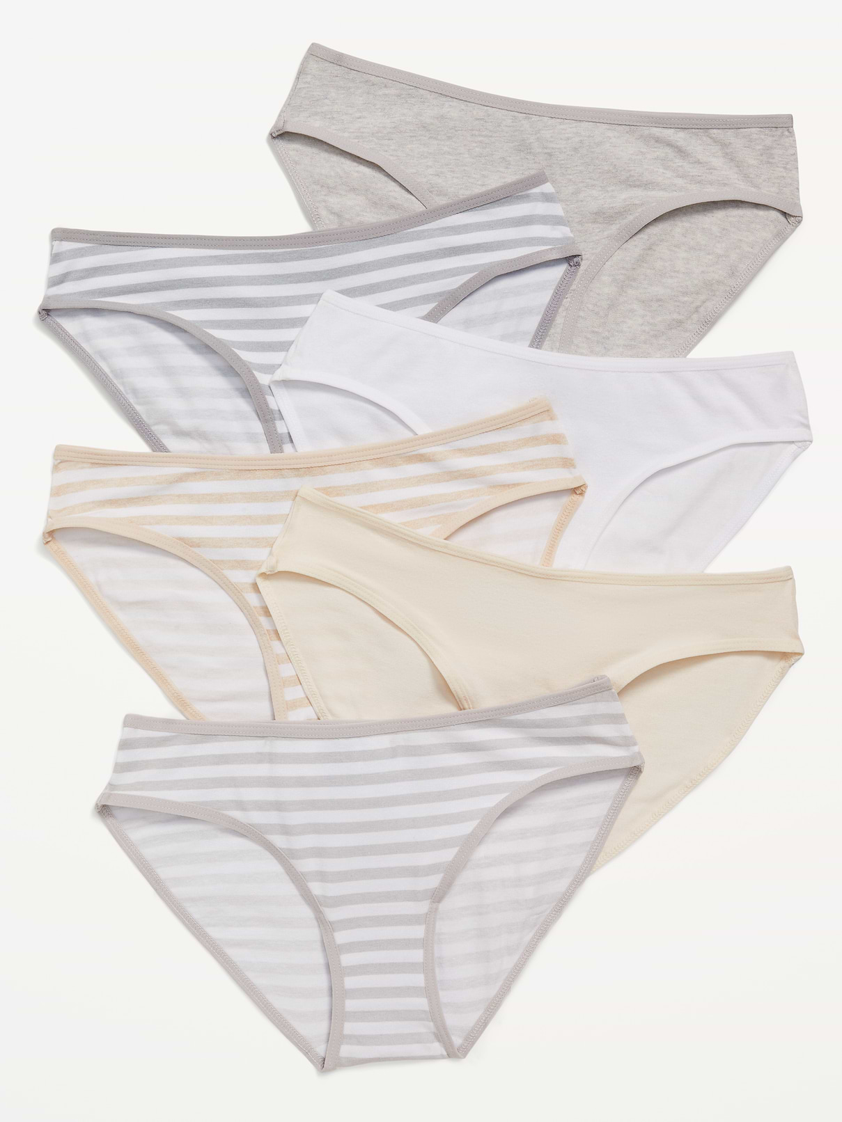 Image number 1 showing, Bikini Underwear 6-Pack for Girls