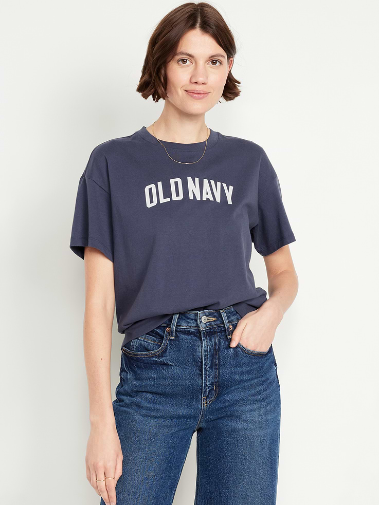 Image number 1 showing, Vintage Crew-Neck Logo-Graphic T-Shirt