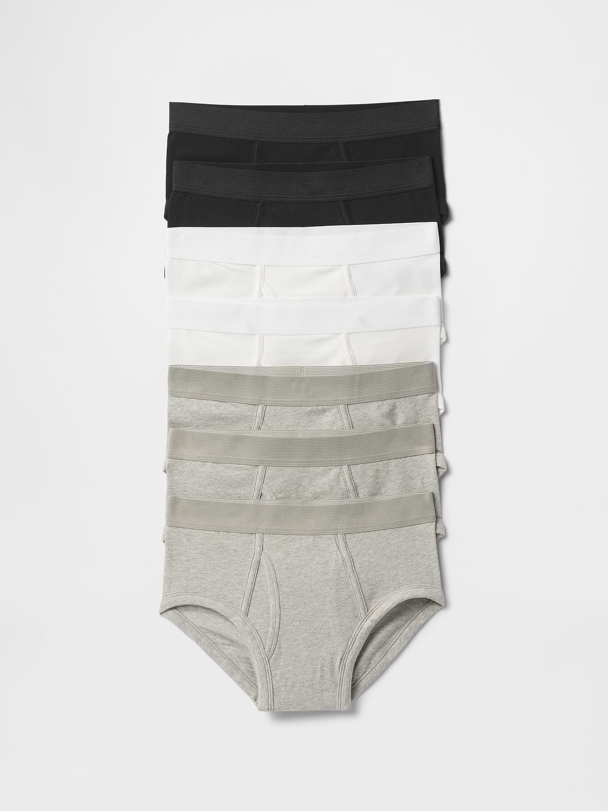 Kids Organic Stretch Cotton Briefs (7-Pack)