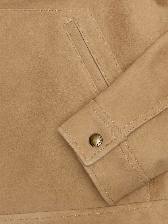 Suede Trucker Jacket